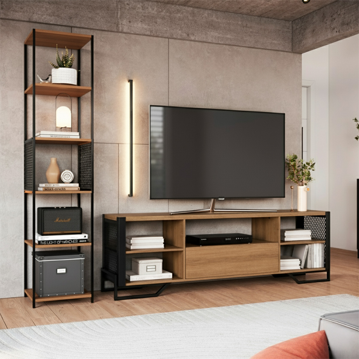rack industrial com nichos