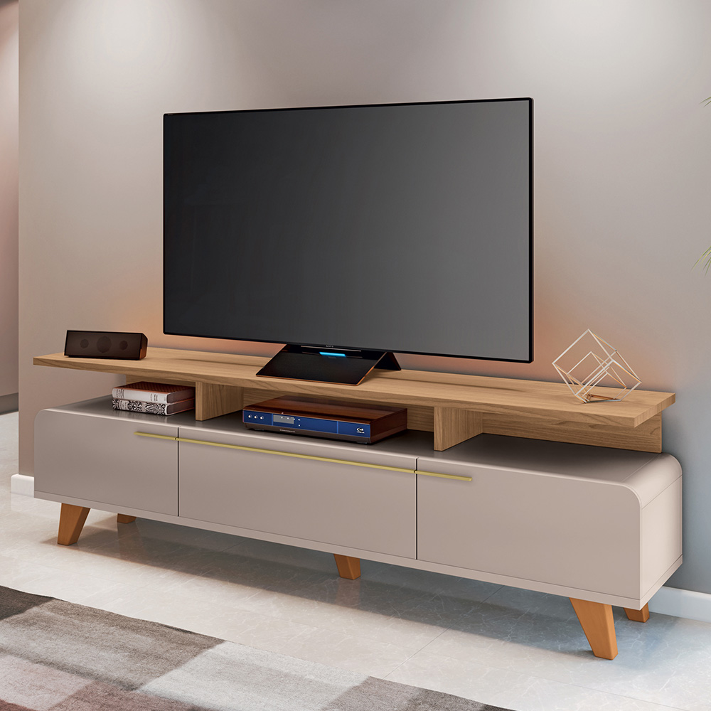 rack para sala com painel