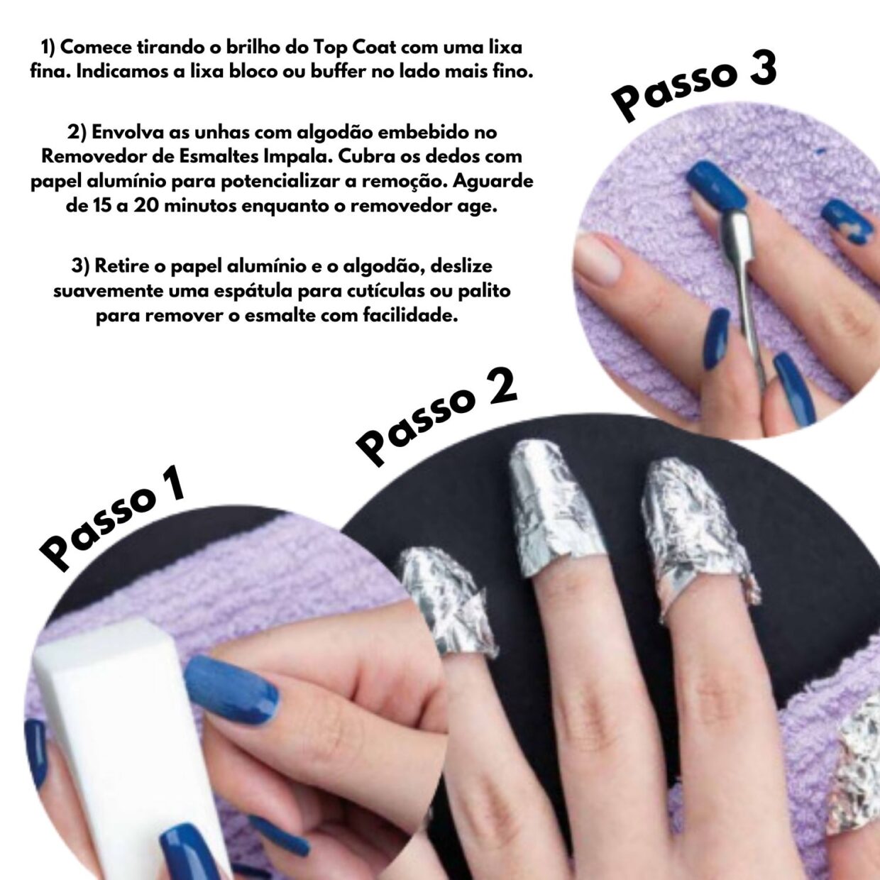 removedor de gel para unhas
