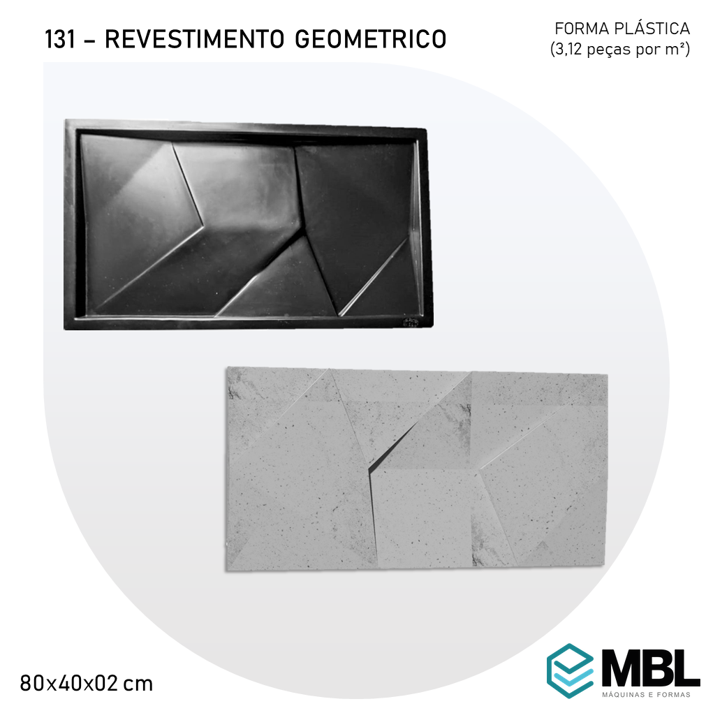 aplicação de revestimento geométrico