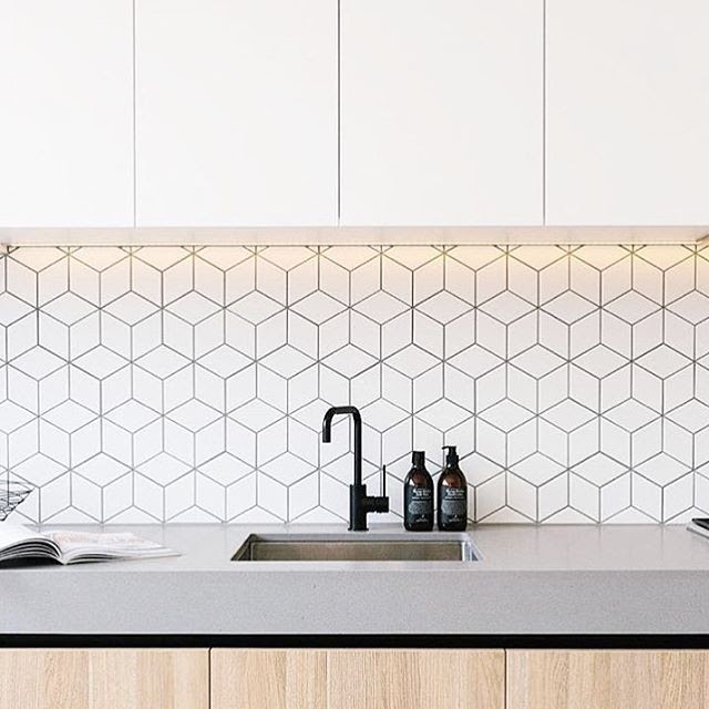 revestimento hexagonal