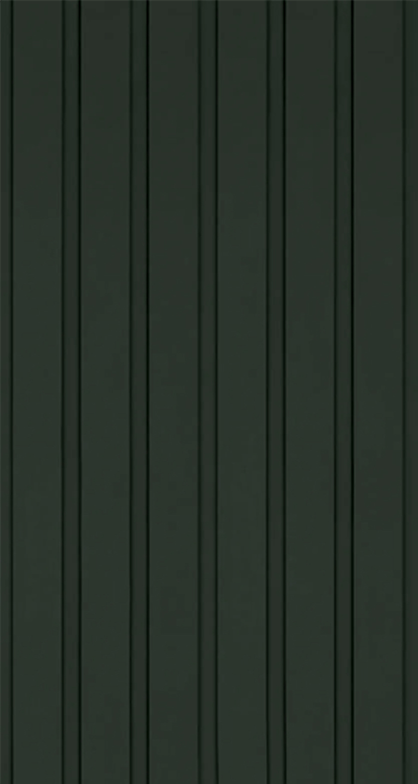 painel ripado verde lavável