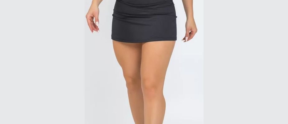 looks com saia para academia