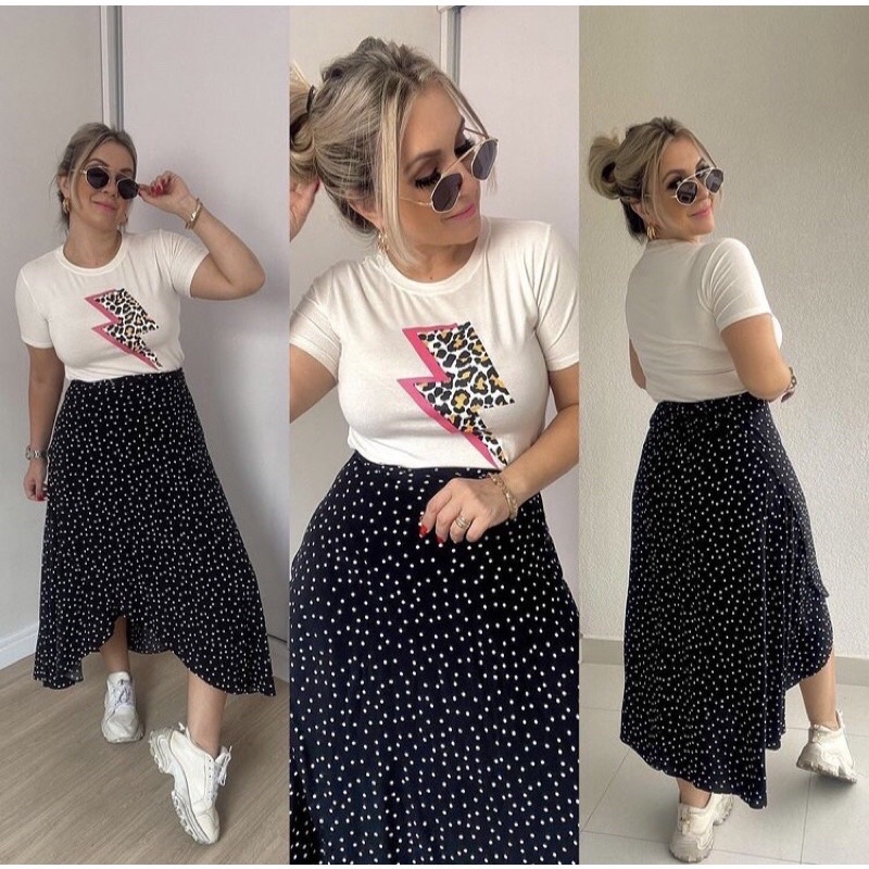 saia envelope midi preta