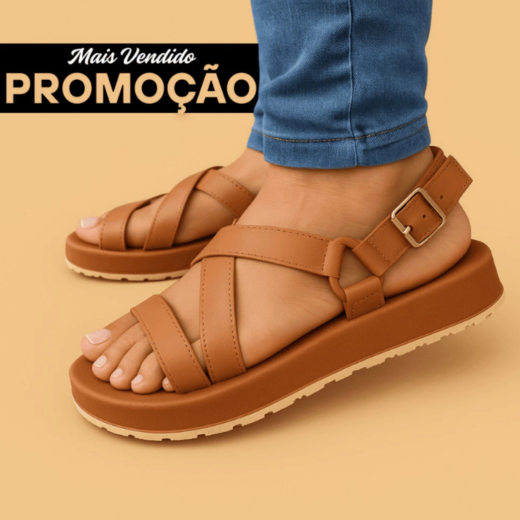 looks de verão com sandália em promoção
