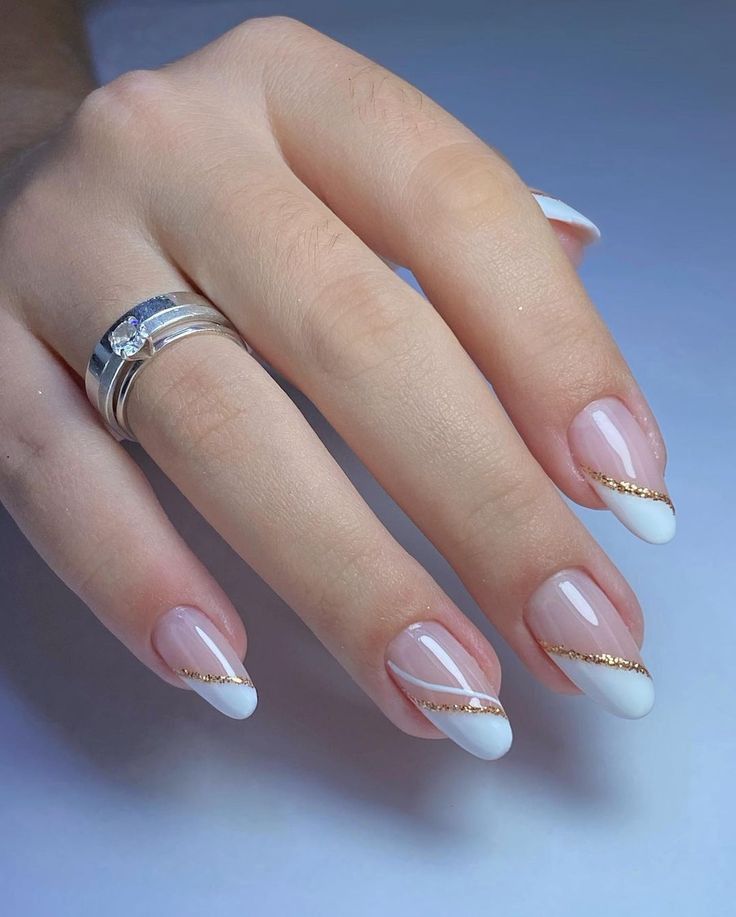 unhas francesinha moderna