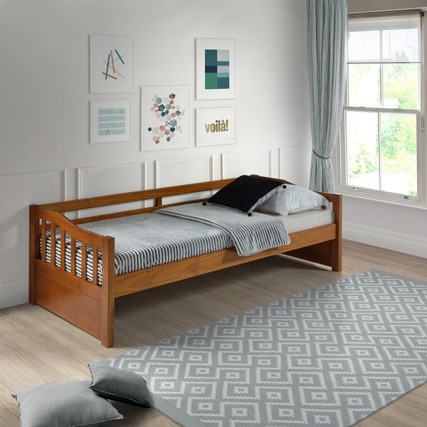 sofá cama madeira maciça