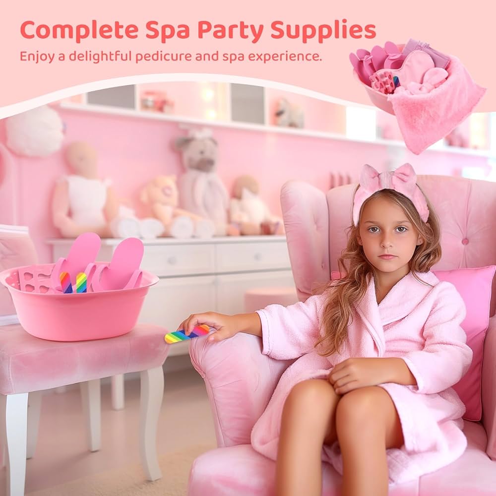 Spa day infantil em casa