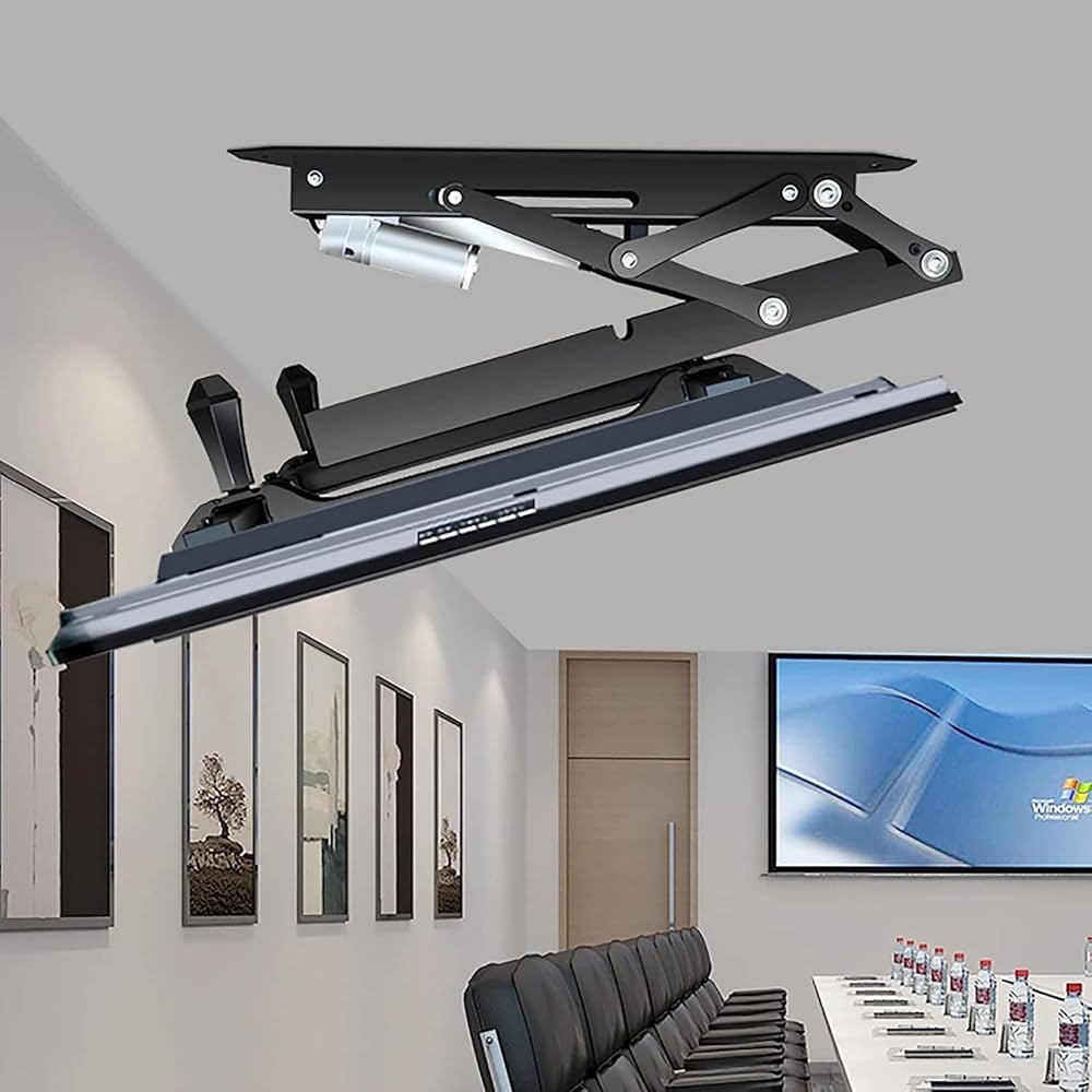 suporte de teto para tv giratório