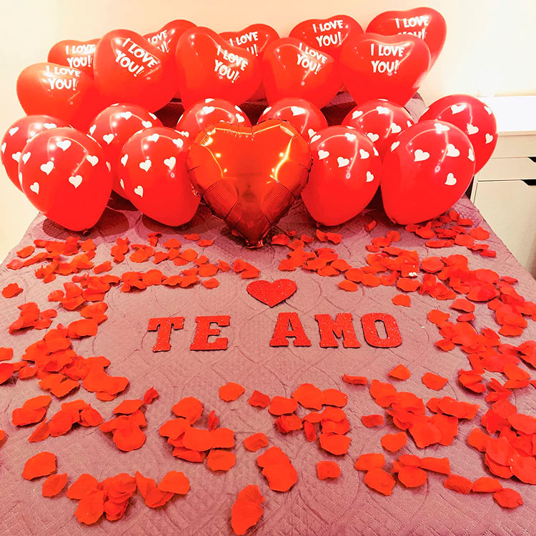 surpresa de aniversário para ela em casa
