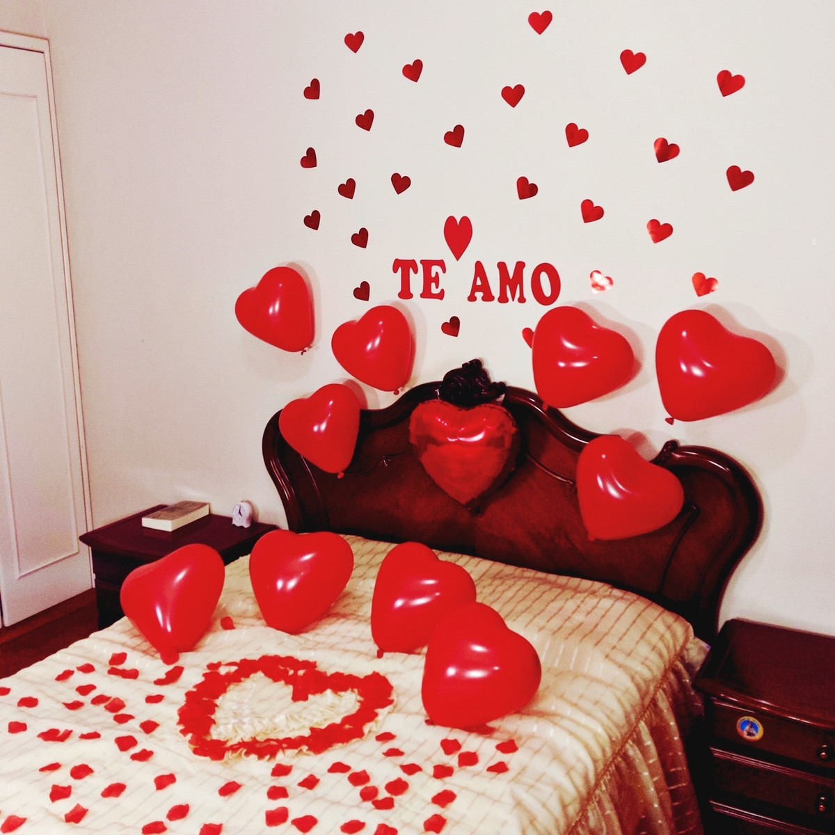 pedido de casamento surpresa quarto