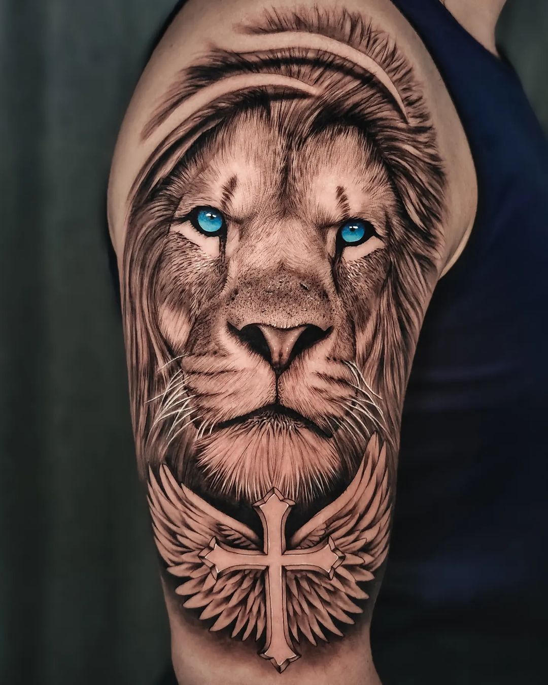 tatuagem coxa fechamento