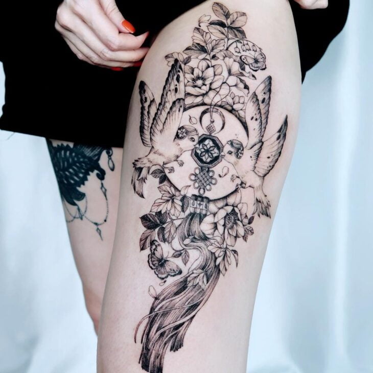significado tatuagem coxa masculina
