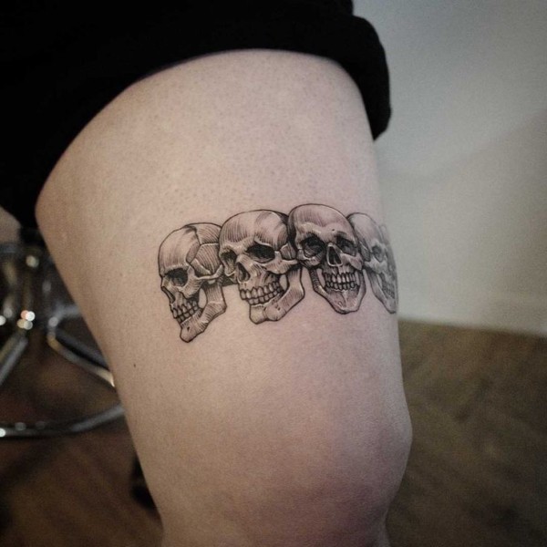 posicionamento tatuagem coxa