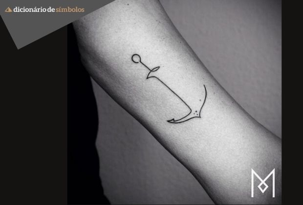 tatuagem minimalista homem