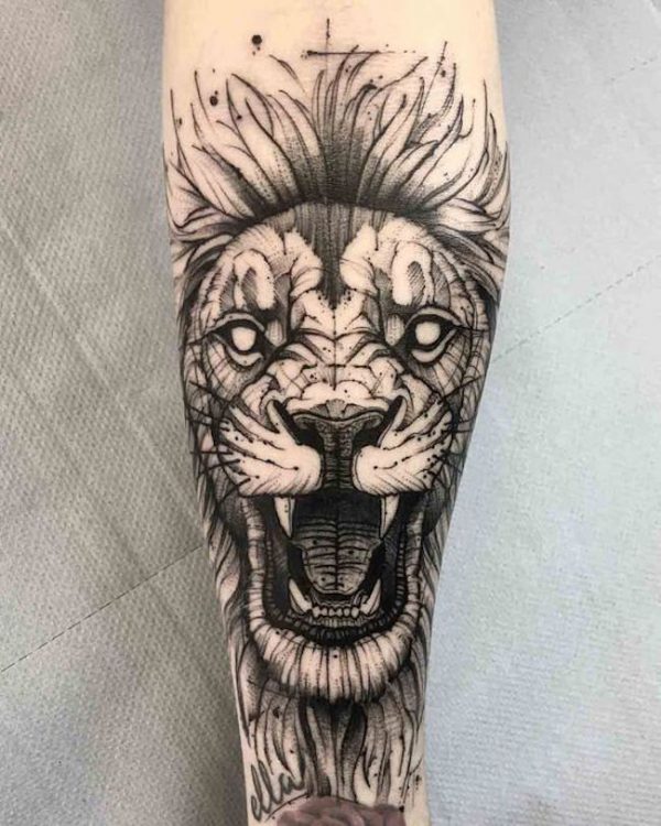 tatuagem masculina pulso simples