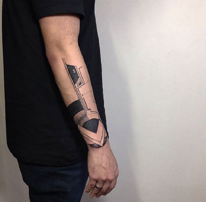 tatuagem minimalista homem