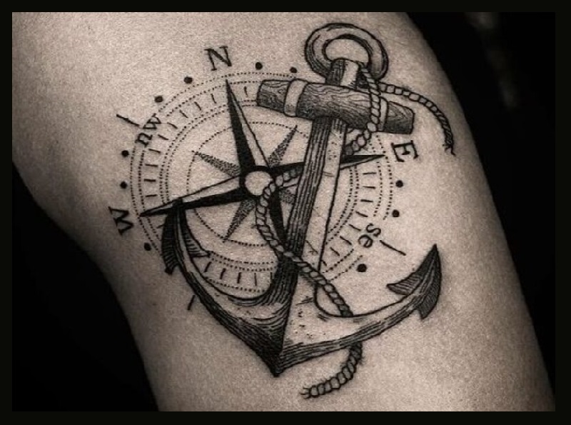 tatuagem de símbolo masculino
