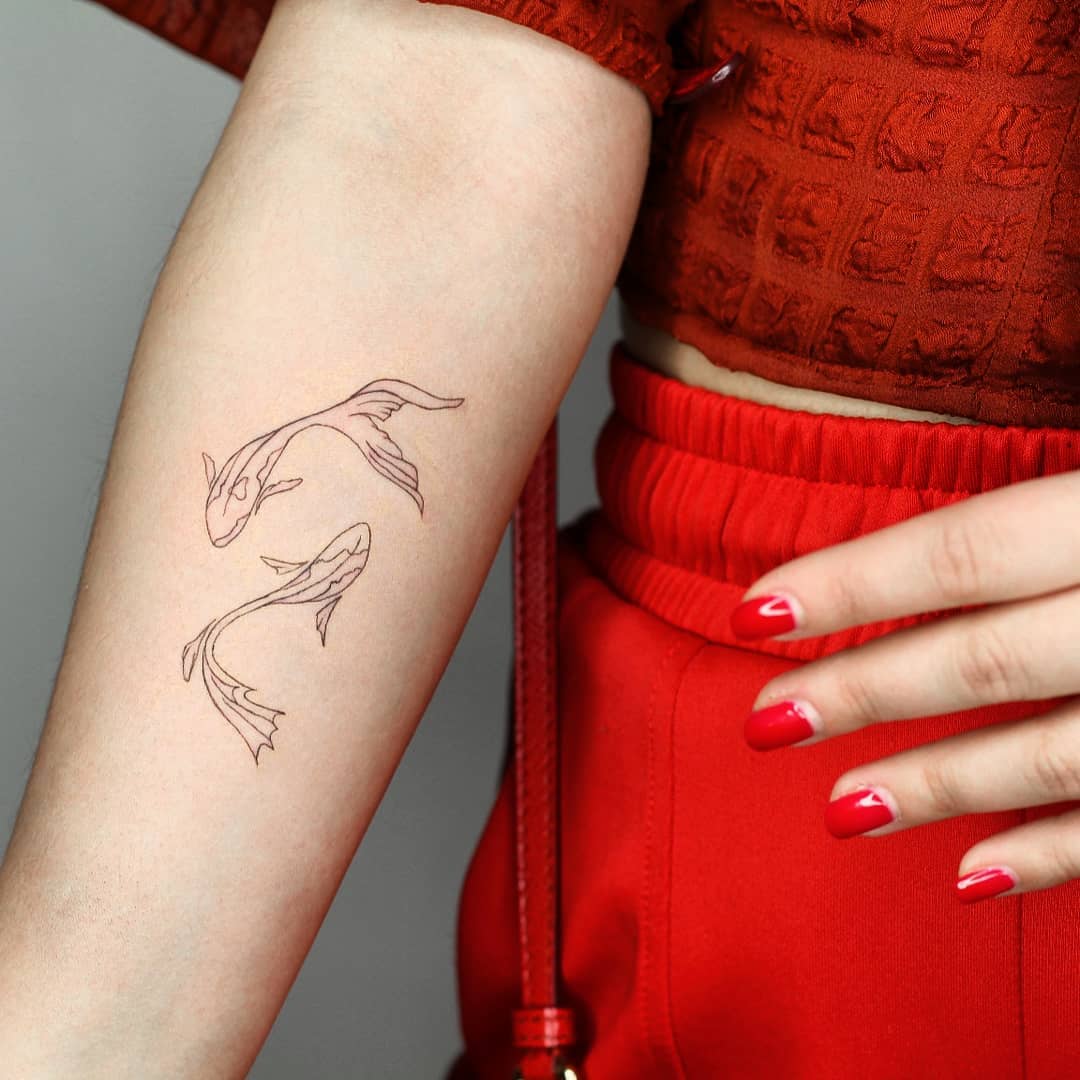 tatuagem carpa lenda dragão