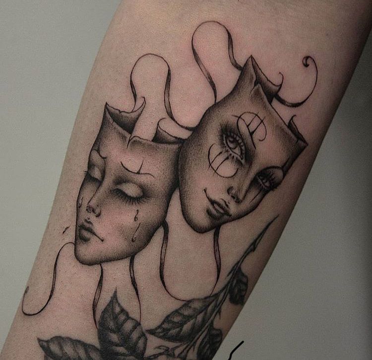 significado tatuagem chora agora ri depois