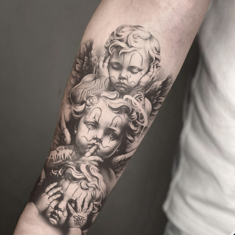significado tatuagem chora agora ri depois