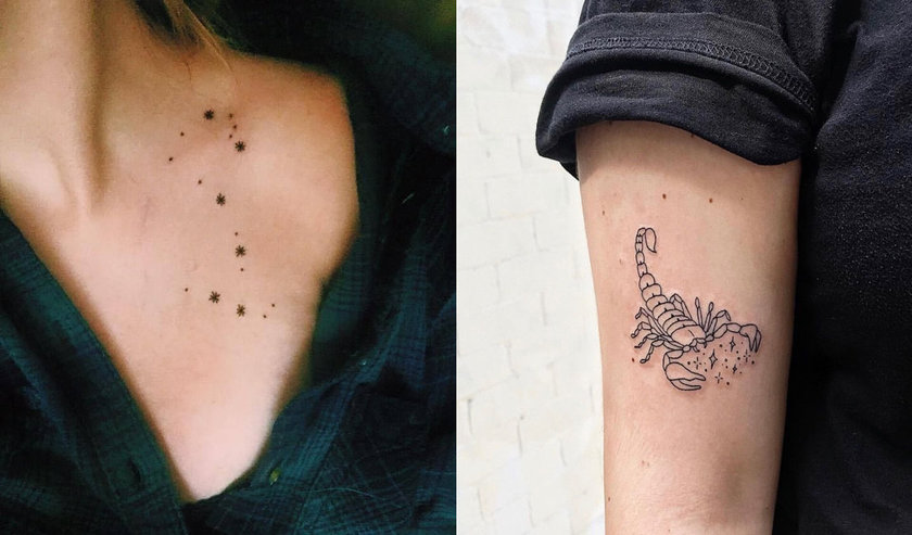 tatuagem peixes costas
