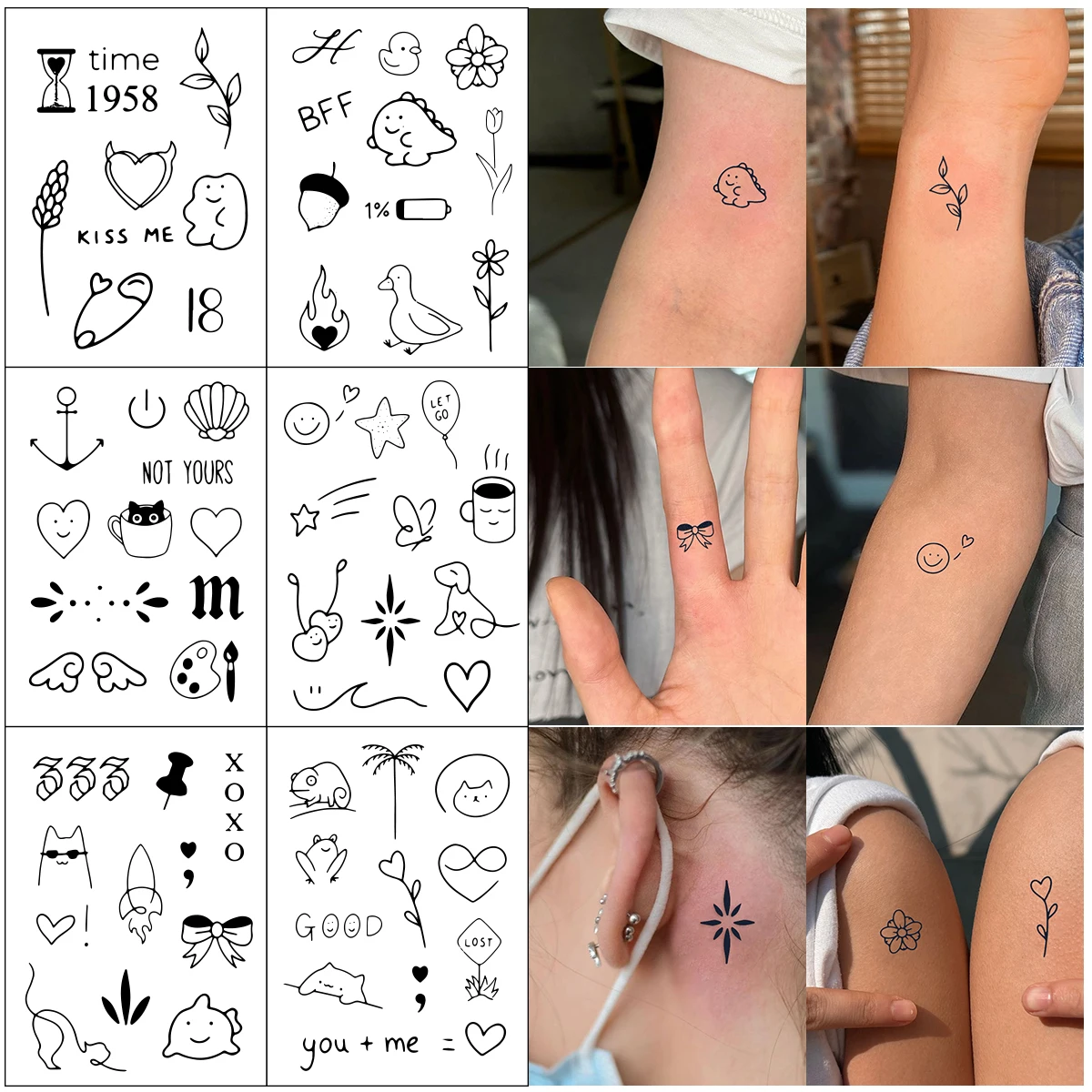 tatuagens discretas femininas