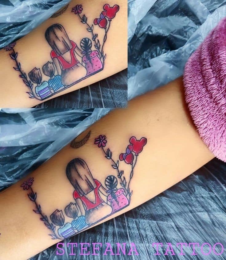 ideias tatuagem mãe 3 filhos