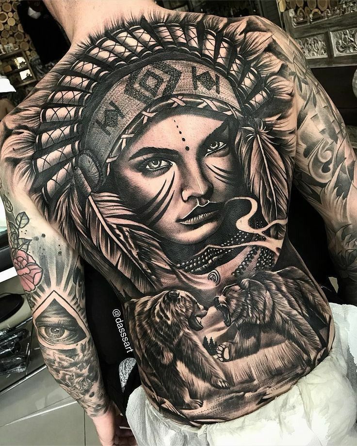 ideias tatuagem costas homem