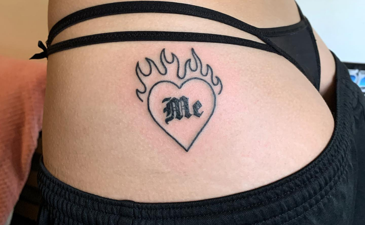 tatuagem no bumbum feminina