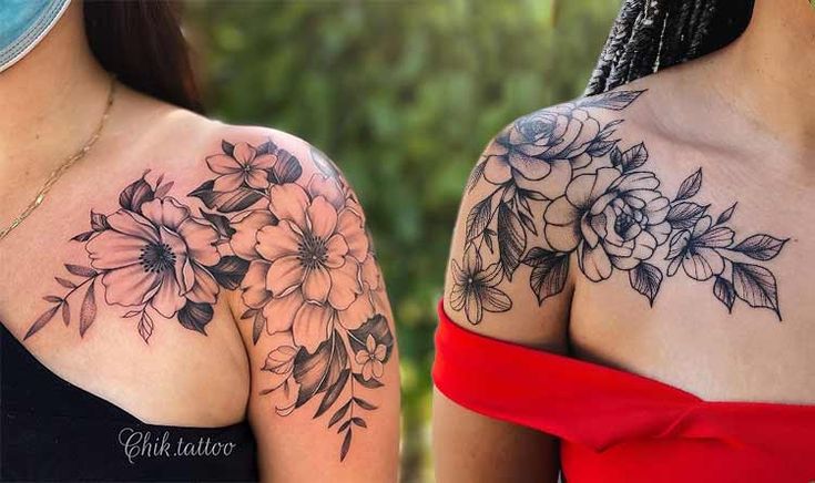tatuagem de animal no ombro