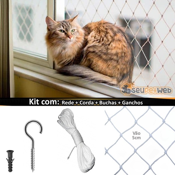 como instalar tela para gatos
