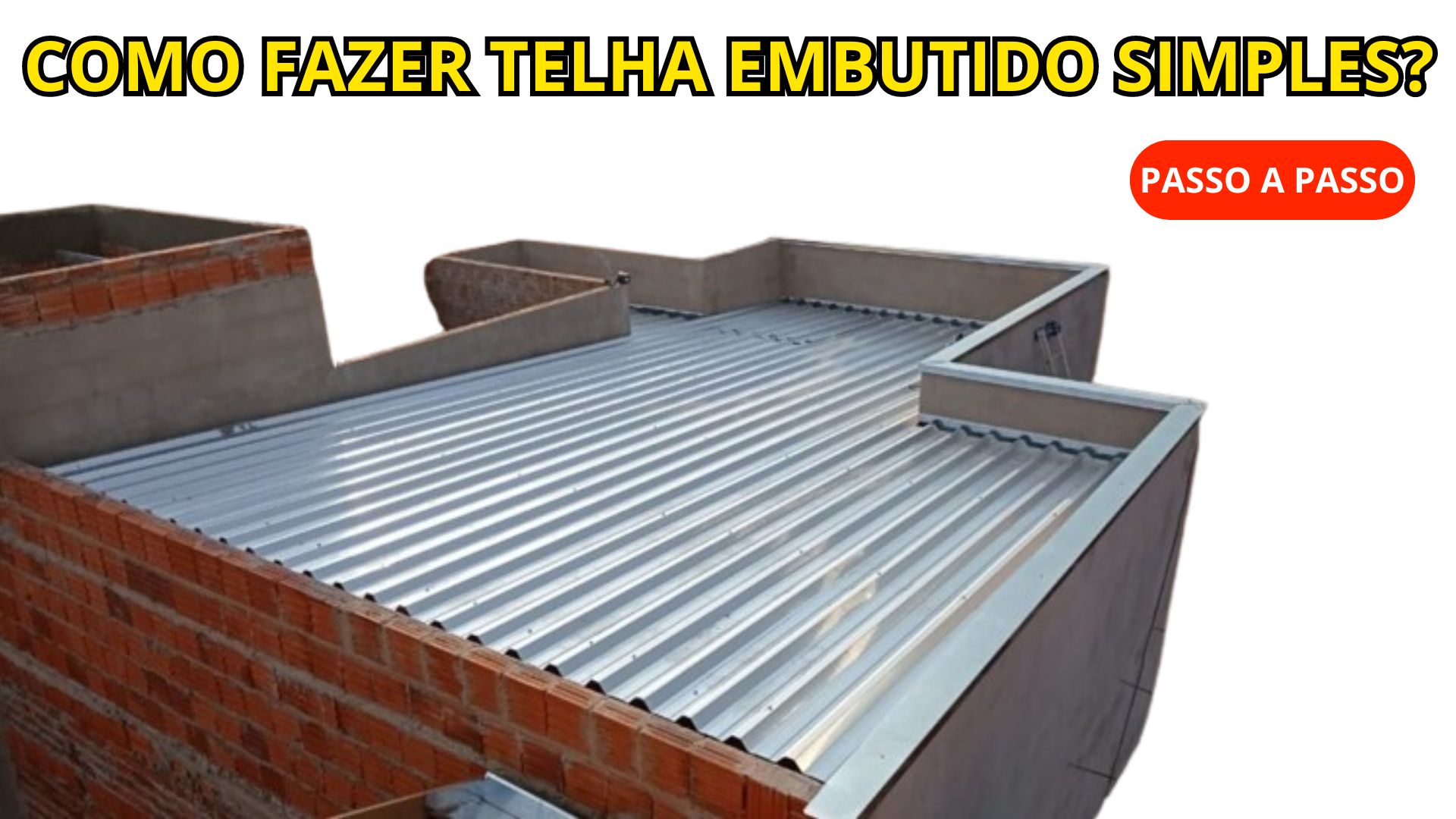 fachada com platibanda