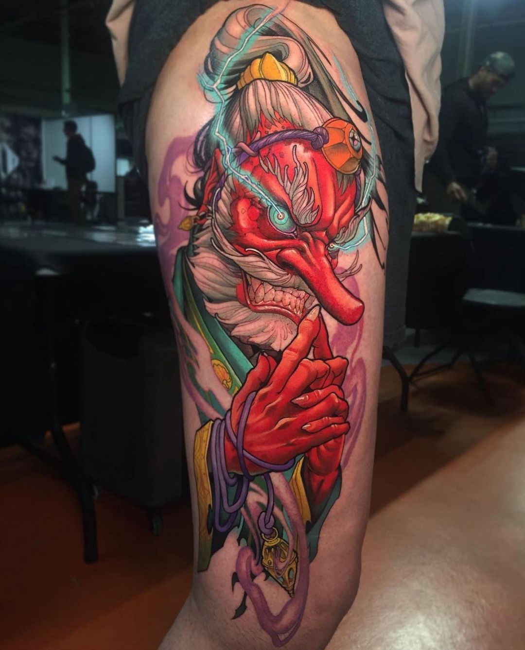 significado tatuagem tengu