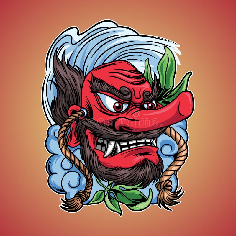 tengu crow tattoo