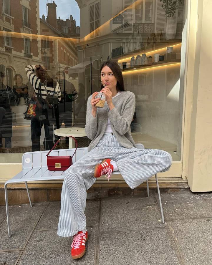 tênis laranja feminino looks