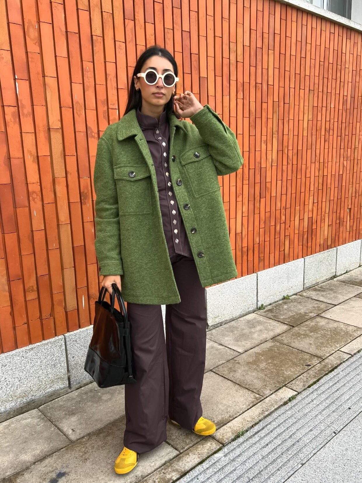 street style tênis laranja
