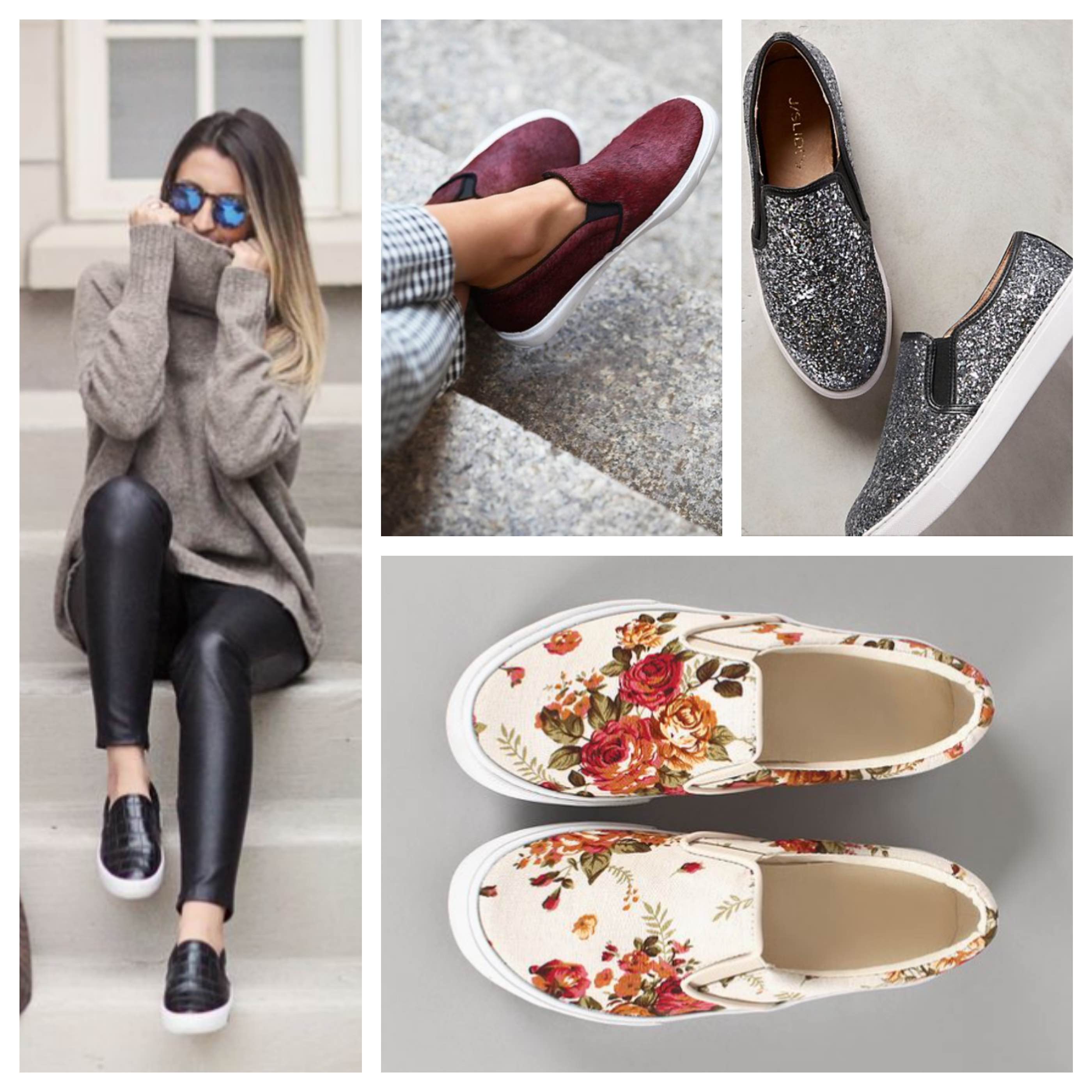 tenis slip on estilos