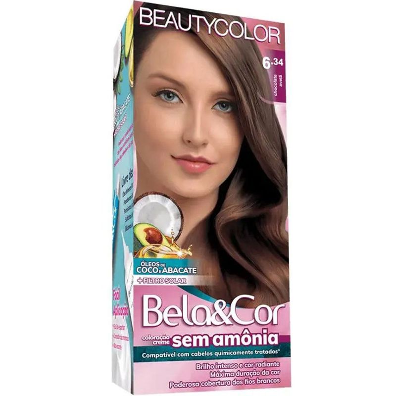 marrom avelã cabelo