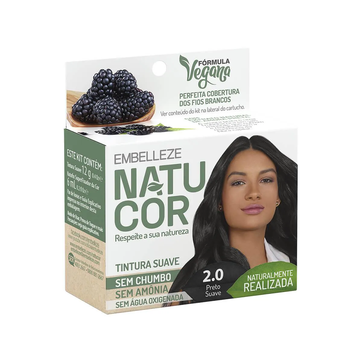 tinta orgânica para cabelo