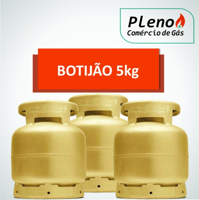 diferença entre botijão de gás