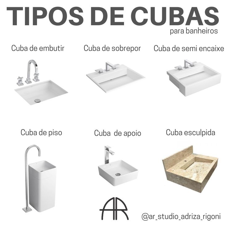 cuba semi-encaixe