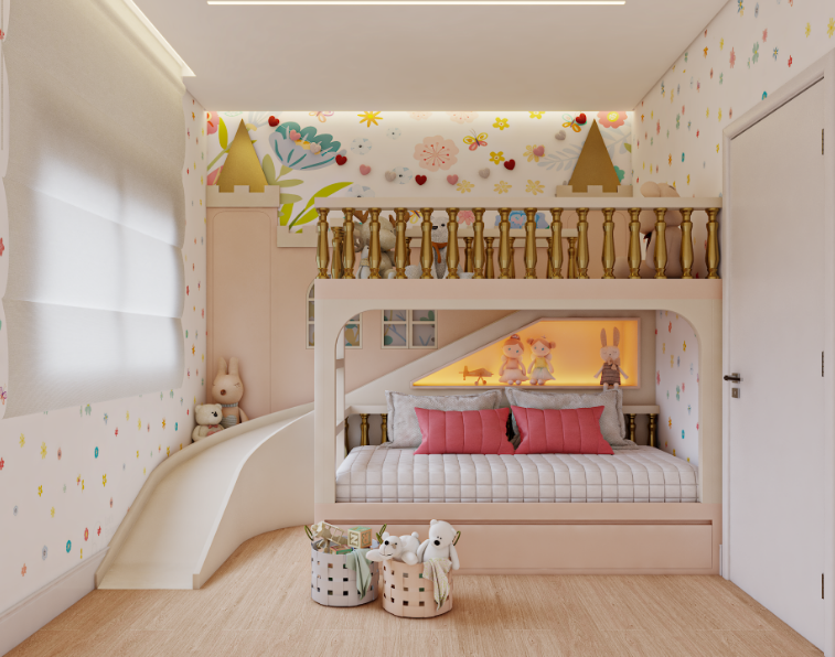treliche planejada quarto infantil