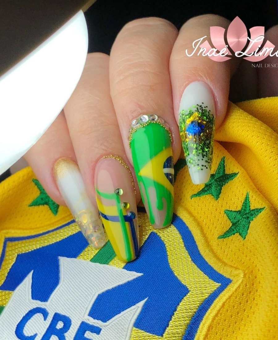 inspiração unha patriota
