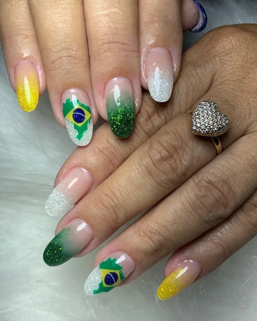 unha decorada carnaval brasil