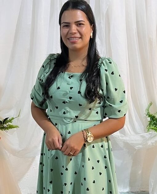 Unha de gel decorada