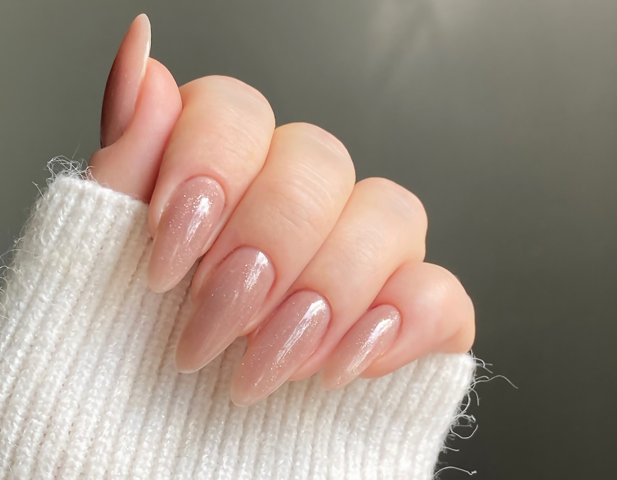 unhas em gel para trabalhar