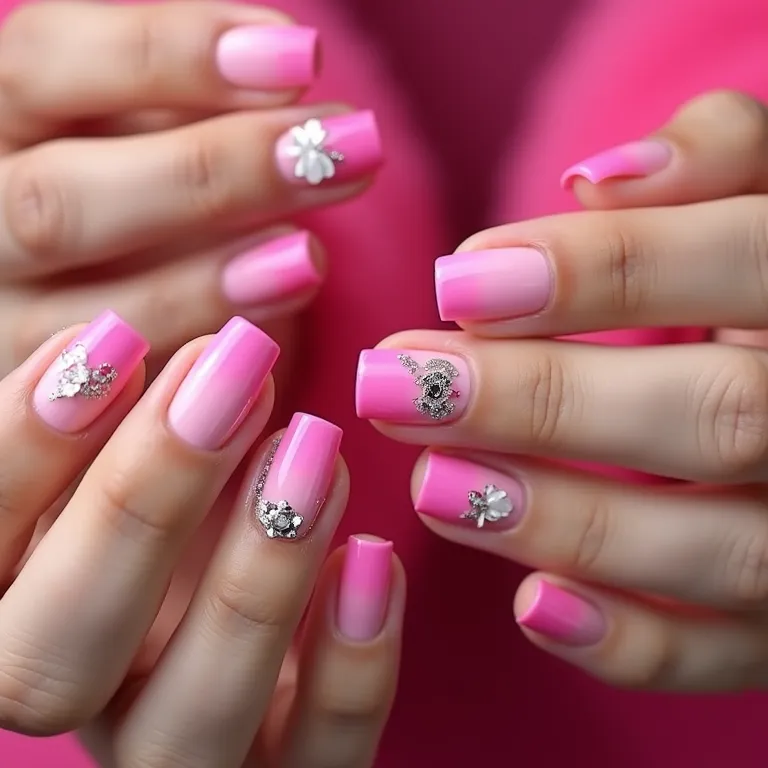 nail art barbie