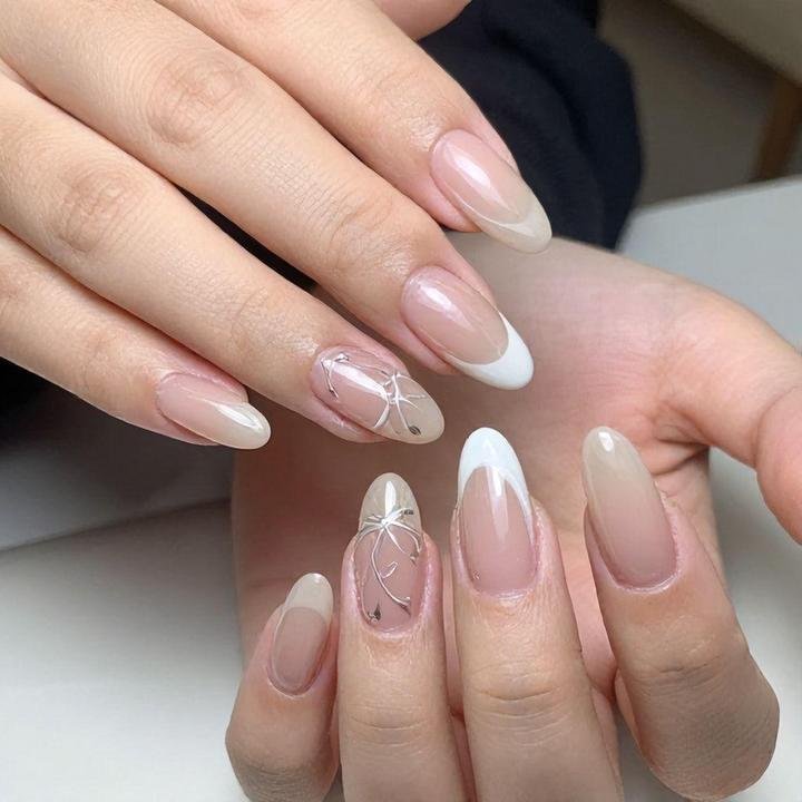 nail art para unhas amendoadas