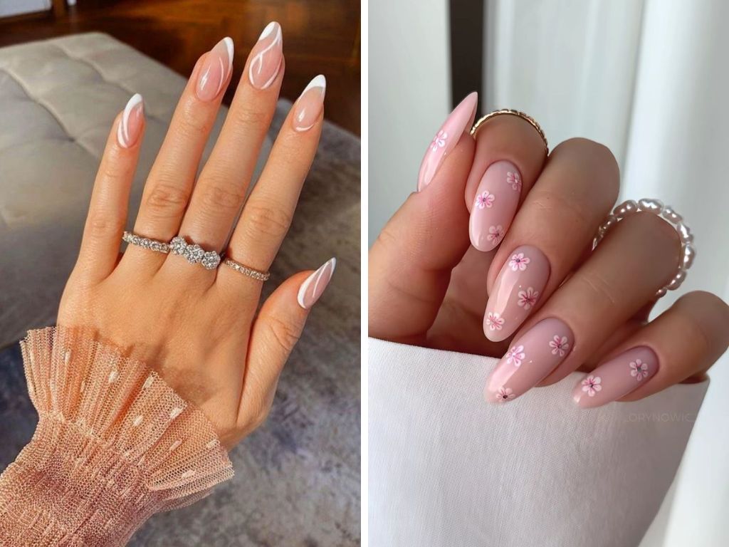 unhas decoradas chiques para unhas curtas